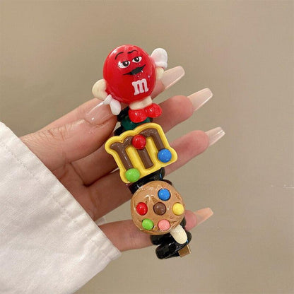 Cute Bean And Biscuit Hairpin Clip Collection (2)