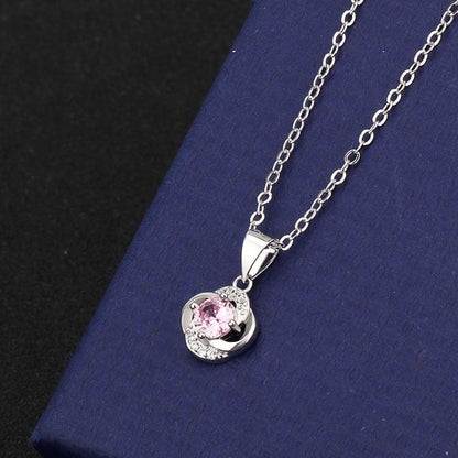 HANJIFlower Pendant NecklaceAccessoryFlower Pendant Necklace
