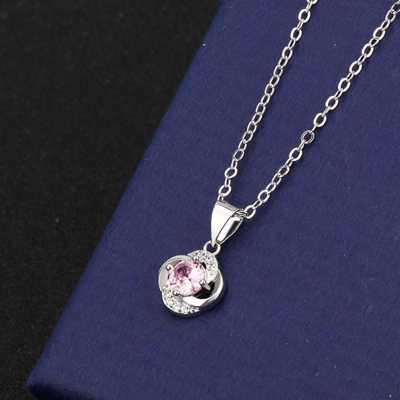 HANJIFlower Pendant NecklaceAccessoryFlower Pendant Necklace