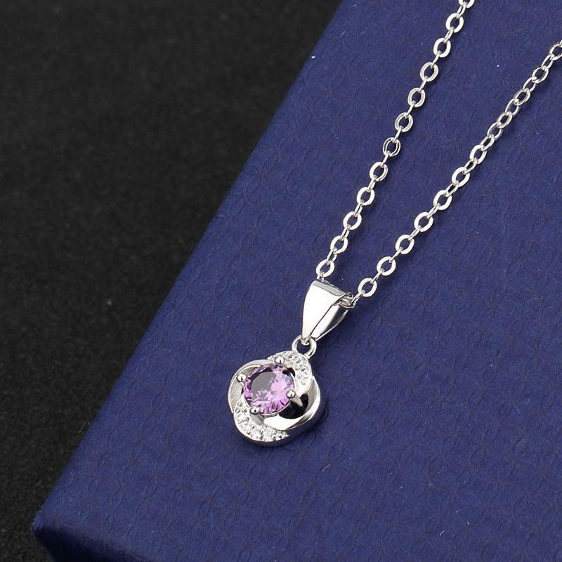 HANJIFlower Pendant NecklaceAccessoryFlower Pendant Necklace