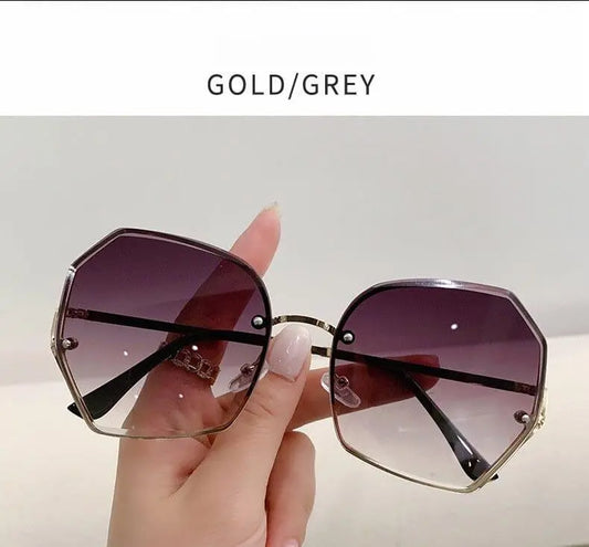 HANJIDiamond Cut Gradient SunglassesAccessoryDiamond Cut Gradient Sunglasses