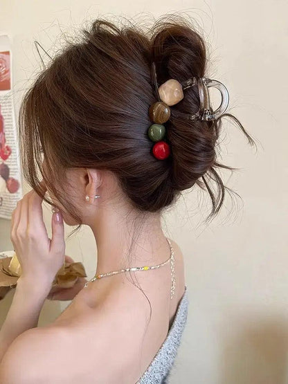 Cute Bean And Biscuit Hairpin Clip Collection (4)
