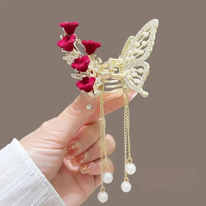 High-End Elegant Butterfly Hairpin Collection (7)