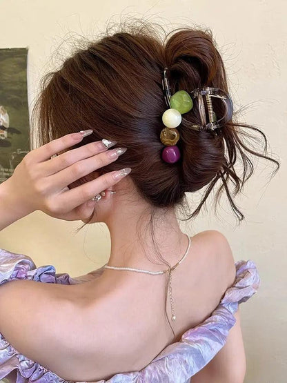 Cute Bean And Biscuit Hairpin Clip Collection (4)