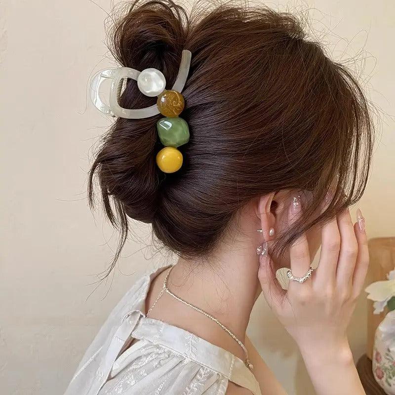 Cute Bean And Biscuit Hairpin Clip Collection (4)