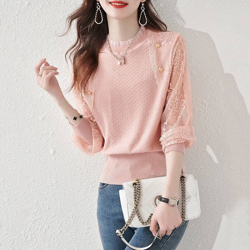 Fragrance Knitwear Thin Cutout Sweater