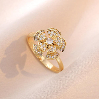 HANJIEuropean Micro Inlaid Zircon Rotating Rings Collection (7)AccessoryEuropean Micro Inlaid Zircon Rotating Rings Collection (7)