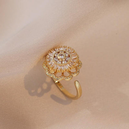 HANJIEuropean Micro Inlaid Zircon Rotating Rings Collection (9)AccessoryEuropean Micro Inlaid Zircon Rotating Rings Collection (9)