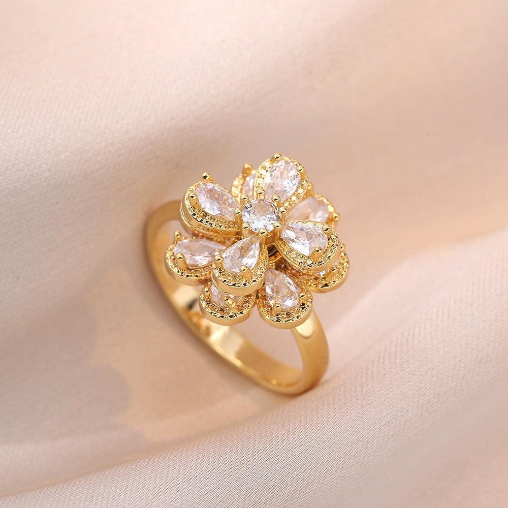 HANJIEuropean Micro Inlaid Zircon Rotating Rings Collection (6)AccessoryEuropean Micro Inlaid Zircon Rotating Rings Collection (6)
