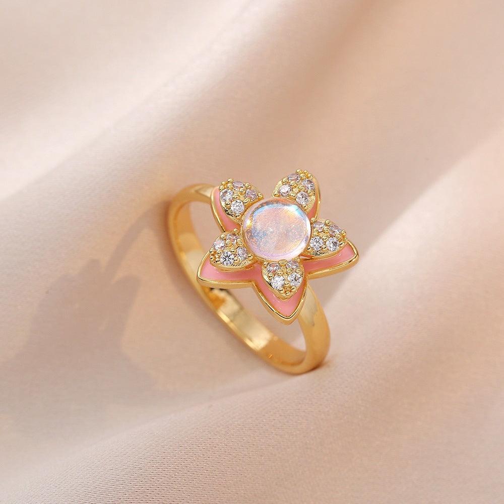 HANJIEuropean Micro Inlaid Zircon Rotating Rings Collection (6)AccessoryEuropean Micro Inlaid Zircon Rotating Rings Collection (6)
