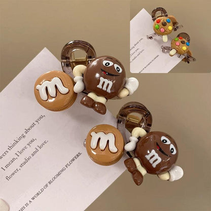 Cute Bean And Biscuit Hairpin Clip Collection (2)