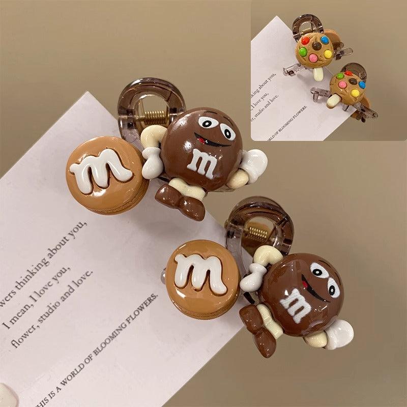 Cute Bean And Biscuit Hairpin Clip Collection (2)