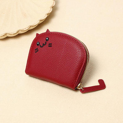 Cute Cat Card Wallet