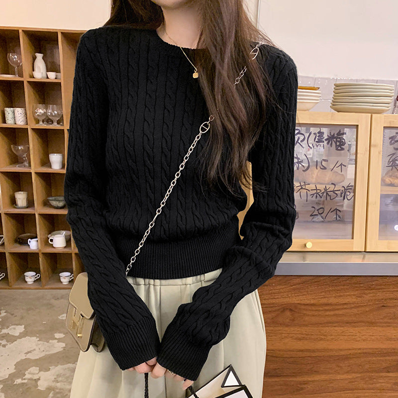 Twist Texture Knitwear Sweater