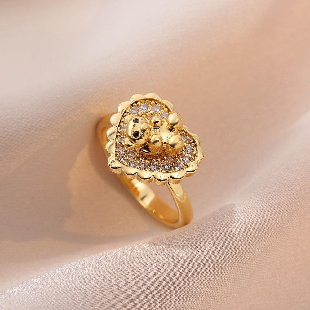 HANJIEuropean Micro Inlaid Zircon Rotating Rings Collection (8)AccessoryEuropean Micro Inlaid Zircon Rotating Rings Collection (8)
