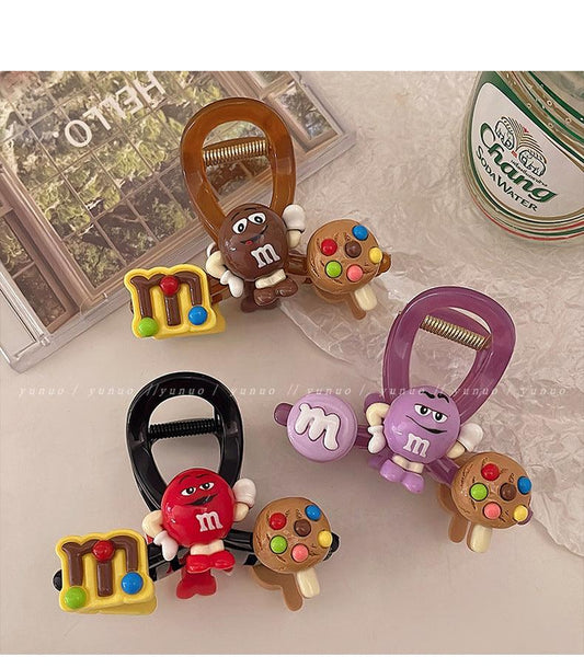 Cute Bean And Biscuit Hairpin Clip Collection (1)