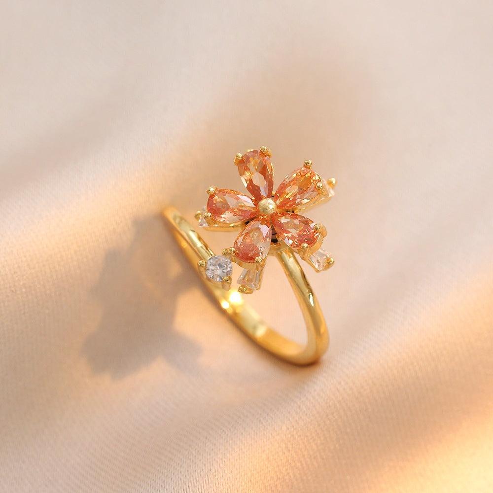 HANJIEuropean Micro Inlaid Zircon Rotating Rings Collection (9)AccessoryEuropean Micro Inlaid Zircon Rotating Rings Collection (9)