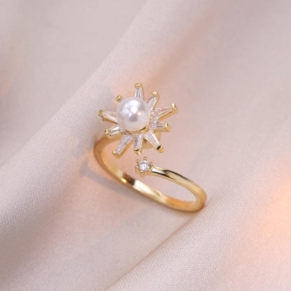 HANJIEuropean Micro Inlaid Zircon Rotating Rings Collection (8)AccessoryEuropean Micro Inlaid Zircon Rotating Rings Collection (8)