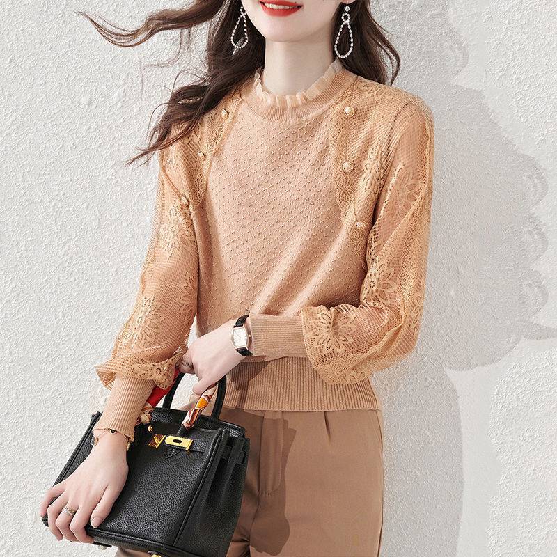 Fragrance Knitwear Thin Cutout Sweater