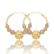 HANJIHigh-Quality Openwork Color Bead EarringsAccessoryHigh-Quality Openwork Color Bead Earrings