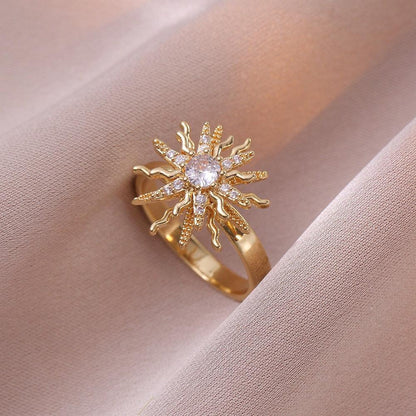 HANJIEuropean Micro Inlaid Zircon Rotating Rings Collection (2)AccessoryEuropean Micro Inlaid Zircon Rotating Rings Collection (2)