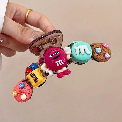 Cute Bean And Biscuit Hairpin Clip Collection (1)