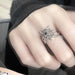 Spider web rings