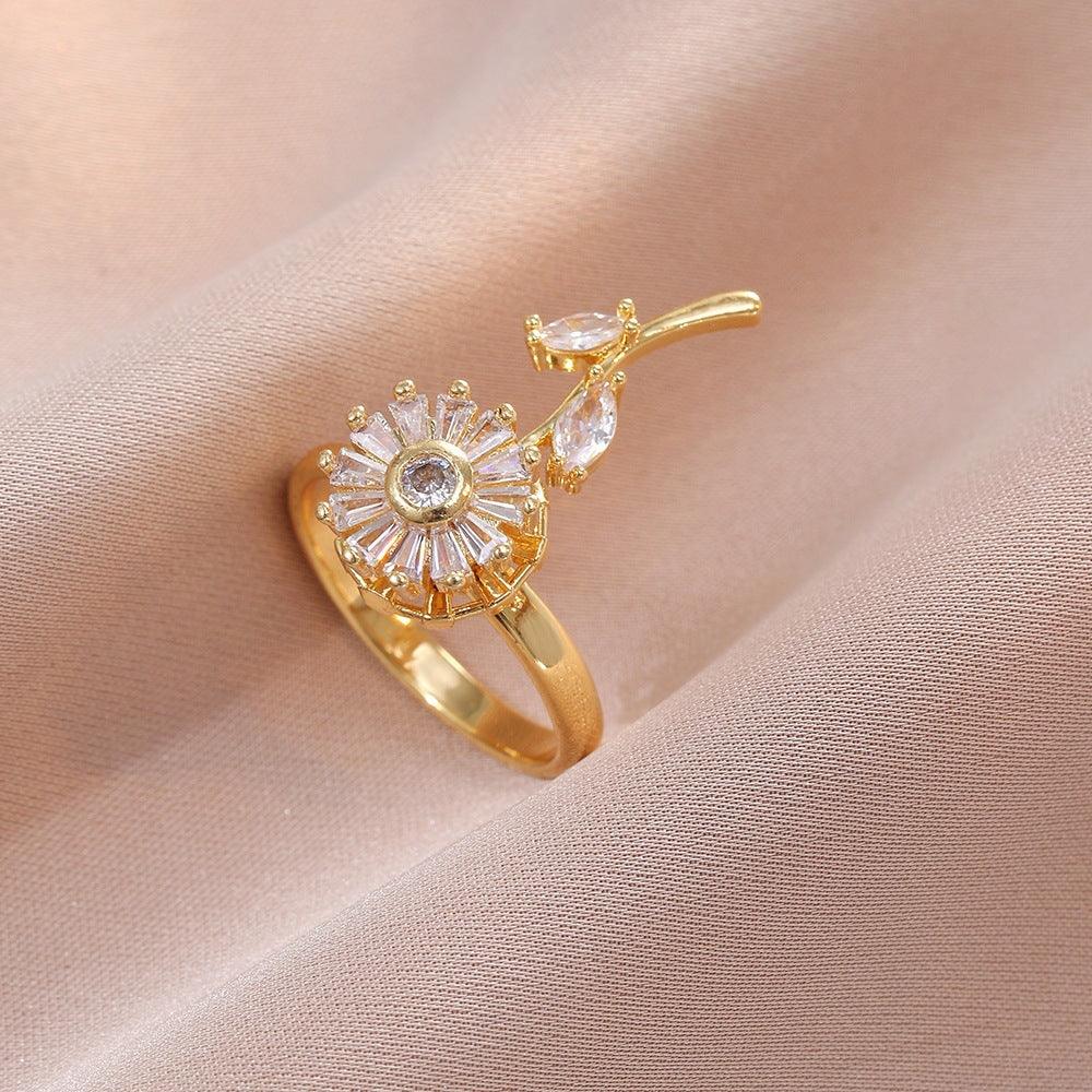 HANJIEuropean Micro Inlaid Zircon Rotating Rings Collection (1)AccessoryEuropean Micro Inlaid Zircon Rotating Rings Collection (1)