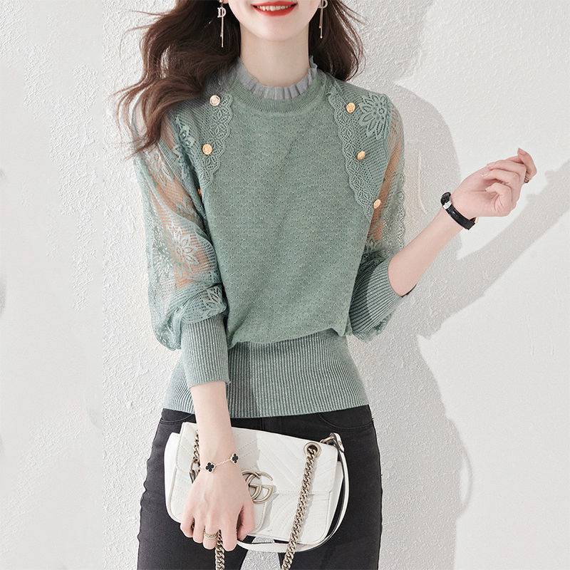 Fragrance Knitwear Thin Cutout Sweater