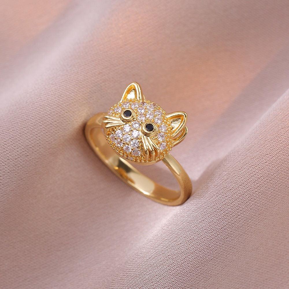 HANJIEuropean Micro Inlaid Zircon Rotating Rings Collection (1)AccessoryEuropean Micro Inlaid Zircon Rotating Rings Collection (1)