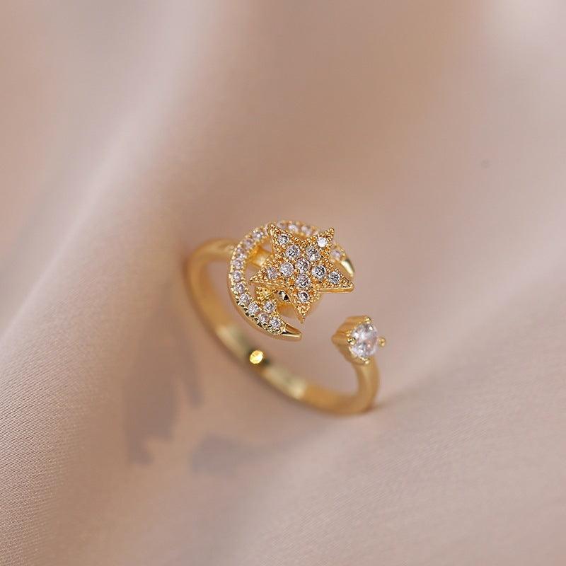 HANJIEuropean Micro Inlaid Zircon Rotating Rings Collection (1)AccessoryEuropean Micro Inlaid Zircon Rotating Rings Collection (1)