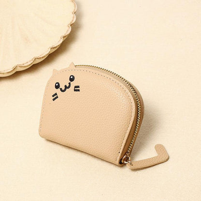 Cute Cat Card Wallet