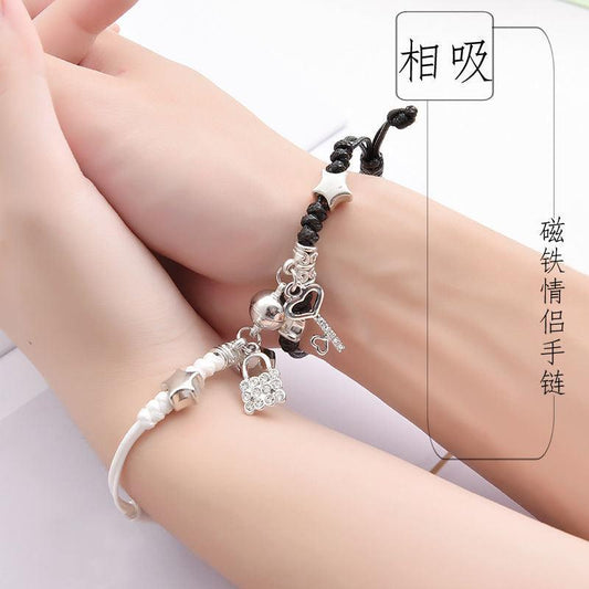 HANJIMagnet attraction couple bracelet Collection (1)AccessoryMagnet attraction couple bracelet Collection (1)