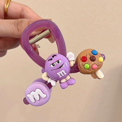 Cute Bean And Biscuit Hairpin Clip Collection (1)