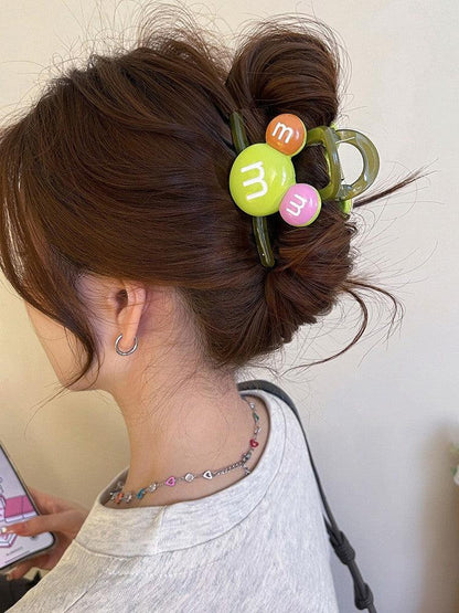 Cute Bean And Biscuit Hairpin Clip Collection (4)