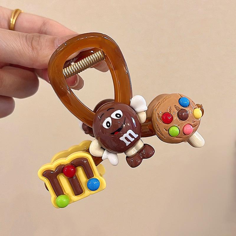 Cute Bean And Biscuit Hairpin Clip Collection (1)