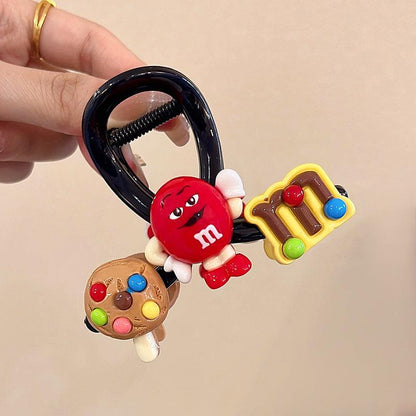 Cute Bean And Biscuit Hairpin Clip Collection (1)