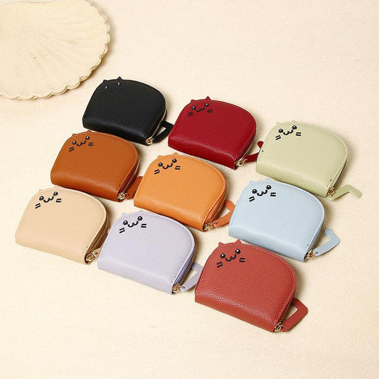 Cute Cat Card Wallet